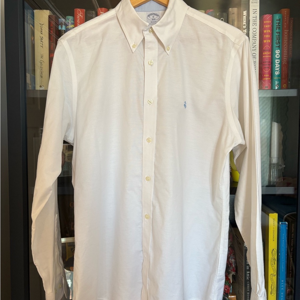 Brooks Brothers White Button-Down Shirt